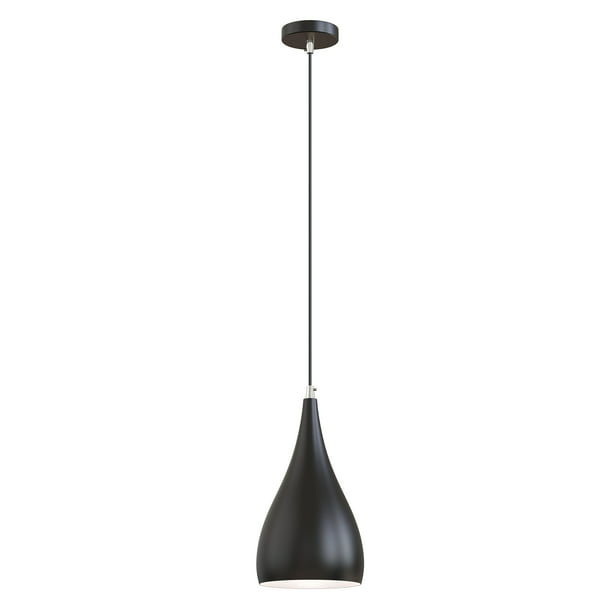 Nordic Matte Black Farmhouse Industrial Hanging Pendant Light for Dining Room Living Room Bedroom Bars