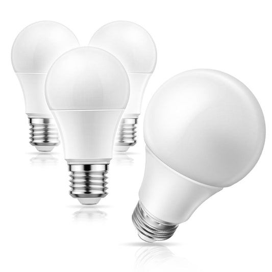 4 Pack Grow Light Bulbs, LED Grow Light Bulb A19 Bulb, Full Spectrum Grow Light Bulb for Indoor Plants, Seed Starting