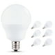 G14 LED Light Bulbs, 6W=40W, Candelabra Bulb, 450 LM, 4000K Natural Daylight White, Small Edison Screw Base E12, 6 Pack