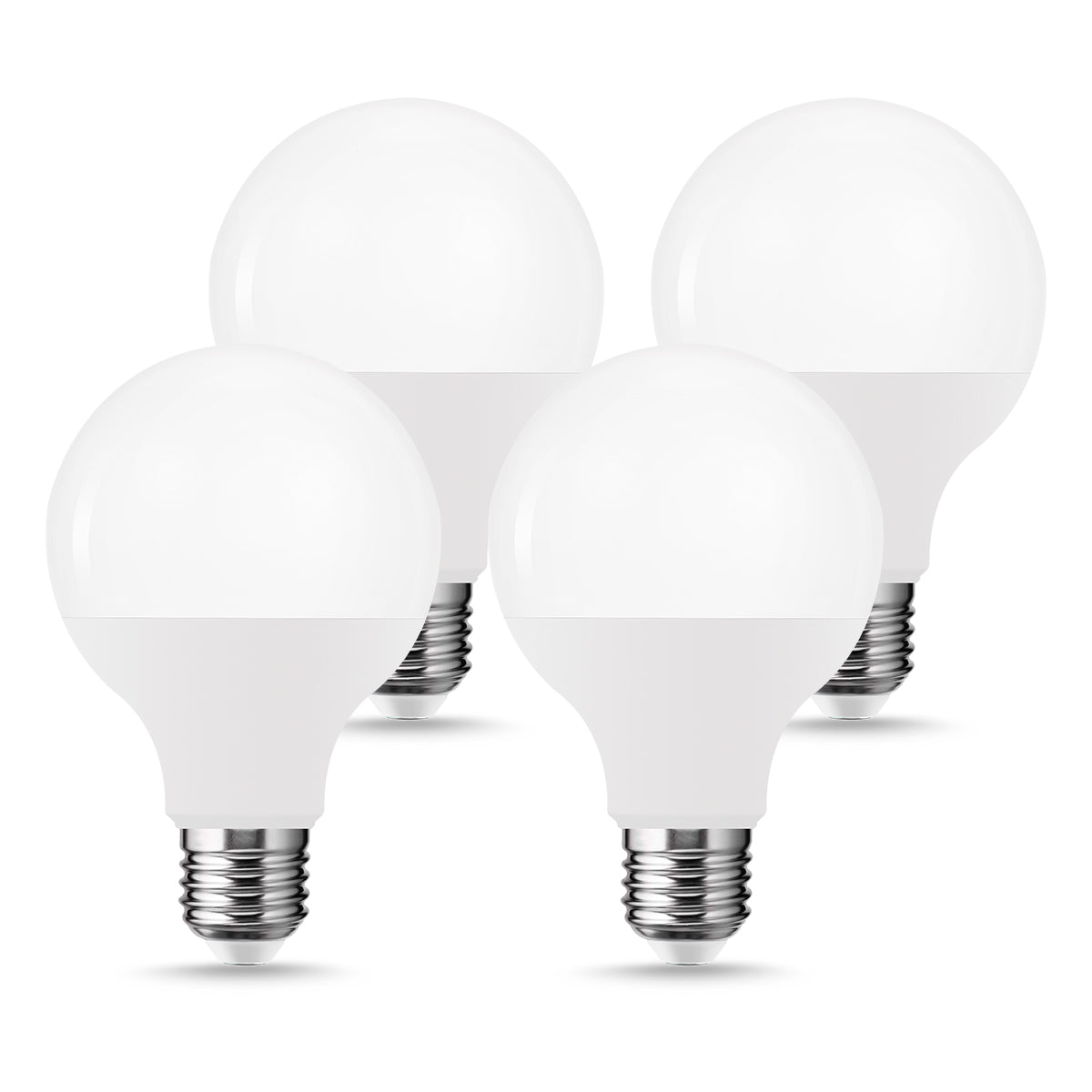 YANSUN G14 LED Light Bulbs, 6W(40W Equivalent), 450 LM, 4000K Naturel White, Ideal for Living Room, Bedroom, Pack of 4