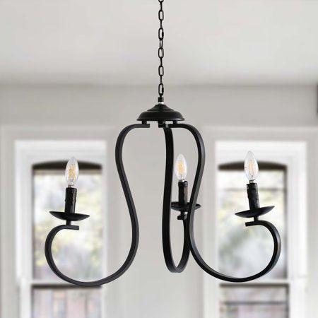 3 Light Vintage Style Wrought Iron Chandelier Hanging Candle Light Lamp Pendant Fixtures Kitchen Light,Island Living Room Light? Dining Room Light